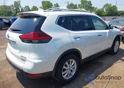 2019 Nissan Rogue Hybrid Sv из США, поврежденный, VIN 5N1ET2MV2KC732237